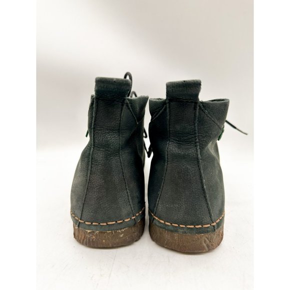 Shepherd of Sweden Leather Ankle Boots Lace Up Sheepskin Winter 9.5 - Picture 7 of 11